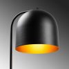 Modern Black Table Lamp, Metal Body, 17 x 22 x 60 cm | E14 Socket, 40W Max, IP20 | Stylish Industrial & Scandinavian Design for Home & Office