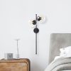 Opviq, 942FLG2148, Modern Black Wall Lamp, Metal Body & Glass Cap, 32 x 27 x 72 cm | IP20, Max 40W | Stylish Industrial & Scandinavian Design
