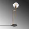 Modern Gold Table Lamp, Metal Body, 18 x 24 x 66 cm, E14 Socket, 40W Max, 200 cm Cable, Stylish Scandinavian Design for Home & Office Décor