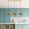 Vintage Metal Chandelier, Adjustable Height 38-126 cm, Ø30 cm Cap, 3 x E27 Max 40W, 220-240V, IP20 | Elegant Lighting for Home & Dining Spaces