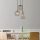 Elegant Copper Chandelier, Adjustable Height 52 x 41 x 49-129 cm, Metal Body & Base, 3 x E27 Sockets, Antique Finish, Perfect for Modern Spaces