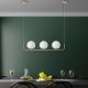 Elegant Gold Chandelier, Adjustable Height 20-110 cm, Metal Body, 3 x E14 Sockets, 15 cm Cap Diameter, Perfect for Modern Spaces, IP24 Rated.