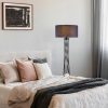 Opviq, 942FLG1547, Stylish Floor Lamp with Metal Body, Anthracite Color, 50 cm Width x 175 cm Height | E27 Socket, 40W Max, 200 cm Cable, On/Off Switch | Modern Lighting for Home & Office