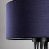 Opviq, 942FLG1547, Stylish Floor Lamp with Metal Body, Anthracite Color, 50 cm Width x 175 cm Height | E27 Socket, 40W Max, 200 cm Cable, On/Off Switch | Modern Lighting for Home & Office