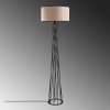 Opviq, 942FLG1549, Elegant White Floor Lamp, Metal Body, 50 cm Width x 175 cm Height | IP20, E27 Socket, 40W Max, 200 cm Cable | Perfect for Modern Living Spaces