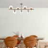 Elegant Vintage Chandelier, Metal Body, 113 x 40 x 46 cm | 7 x E14 Sockets, Copper Finish | Modern Glam Design for Stylish Home Décor