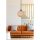 Handmade Jute Chandelier, 22 cm Cap, 55 cm Height | Adjustable Cable, E27 Max 40W | Bohemian & Scandinavian Design, White & Brown Colors, Stylish Lighting