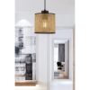Elegant Beige Chandelier with Metal Body, 50 cm Height, CE Certified, E27 Socket (Max 60W), Stylish Cotton Cap (15x15x14 cm) for Modern Spaces