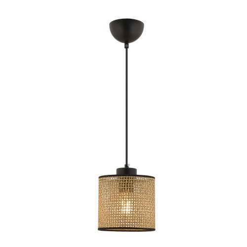 Opviq, 390FLH2401, Elegant beige chandelier with metal body, 50 cm high, CE certificate, E27 socket (max. 60 W), stylish cotton cap (15x15x14 cm) for modern spaces