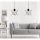 Industrial Metal Prism Chandelier (2 Pieces), Black, Adjustable Height 60 cm | E27 Socket, Max 40W | Stylish Lighting for Modern Spaces