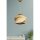 Opviq, 390FLH1638, Elegant Beige Chandelier with Wooden Body & Imitation Bamboo Cap, 75 cm Height, CE Certified, E27 Socket, Perfect for Modern Home Decor & Lighting