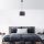 Opviq, 390FLH2162, Stylish Anthracite Chandelier, Metal Body, Cotton Cap (30x30x18 cm), Total Height 65 cm, E27 Socket Max 40W, CE Certified | Elegant Lighting for Modern Spaces