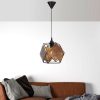 Elegant Wooden Chandelier with Imitation Bamboo Cap, 60 cm Height, CE Certified, E27 Socket, Antiquation Finish | Perfect for Stylish Home Décor