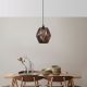 Elegant Chandelier with Metal Body & Imitation Bamboo Cap, 70 cm Height, CE Certified, E27 Socket, Antiquation Finish | Perfect for Stylish Interiors