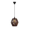 Elegant Chandelier with Metal Body & Imitation Bamboo Cap, 70 cm Height, CE Certified, E27 Socket, Antiquation Finish | Perfect for Stylish Interiors