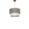 Opviq, 390FLH1663, Elegant Green & White Chandelier, Metal Body, 65 cm Height, CE Certified, E27 Socket Max 40W, Stylish Cotton Cap 30x30 cm | Perfect for Modern Spaces