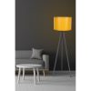 Scandinavian Floor Lamp, Yellow & Grey, 145 cm Height | MDF Body, E27 Socket, 40W Max | Stylish Design with On/Off Switch, Perfect for Modern Spaces