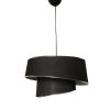 Elegant Scandinavian Chandelier, Metal Body, Silver & Black, 70 cm Height, CE Certified, E27 Socket Max 40W, Stylish Lighting for Modern Spaces