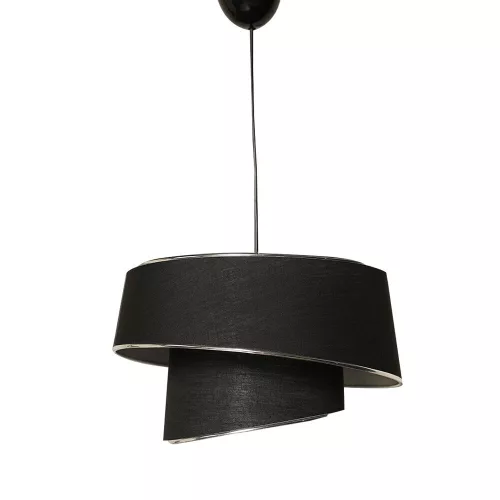Opviq, 390FLH1629, Elegant Scandinavian chandelier, metal body, silver and black, height 70 cm, CE certification, E27 socket max. 40 W, stylish lighting for modern spaces