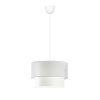 Elegant White Chandelier, Metal Body, 65 cm Height, CE Certified, E27 Socket Max 40W, Stylish Lighting for Modern Home Décor & Spaces