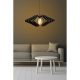 Elegant Black Big Angel Chandelier, MDF Body, 22 cm Cap Length, 59 cm Diameter, Adjustable Cable, E27 Max 40W | Scandinavian Design for Modern Spaces