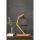 Opviq, 390FLH1763, Handmade Rustic Table Lamp, Pine Wood Body & Jute Chandelier, 50 cm Height, Ecru/Brown/Black, Adjustable Cable, CE Certified, Perfect for Scandinavian Decor
