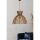Elegant Wooden Chandelier with Imitation Bamboo Cap, Antiquation Finish, 86 cm Height, CE Certified, E27 Socket, Perfect for Stylish Home Décor