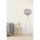 Scandinavian Floor Lamp, White MDF Body, 145 cm Height, 33 cm Cap, E27 Socket, 40W Max, CE Certified, Stylish & Functional Lighting for Modern Spaces