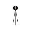 Stylish Black Floor Lamp, 145 cm Height, MDF Body, E27 Socket, 40W Max, Industrial/Scandinavian Design, CE Certified, Perfect for Modern Spaces