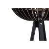 Stylish Black Floor Lamp, 145 cm Height, MDF Body, E27 Socket, 40W Max, Industrial/Scandinavian Design, CE Certified, Perfect for Modern Spaces