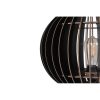 Stylish Black Floor Lamp, 145 cm Height, MDF Body, E27 Socket, 40W Max, Industrial/Scandinavian Design, CE Certified, Perfect for Modern Spaces