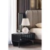 Elegant Table Lamp with Polyester Body, White & Gold, 42 cm Height | 25 cm Fabric Cap, On/Off Switch, E27 Socket, CE Certified | Perfect for Home Decor