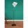 Elegant White Floor Lamp, 165 cm Height, Metal Body with Cotton Cap (18 cm L, 24 cm D) | CE Certified, E27 Socket, Max 40W | Perfect for Modern Decor