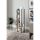 Opviq, 390FLH2155, Elegant Floor Lamp with Particle Board Body, Black/White/Natural, 135 cm Height | Fabric Cap (21x21 cm) | On/Off Switch, CE Certified, E27 Socket