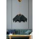 Emerald Green Chandelier, 20 cm Height x 35 cm Width, Plastic Body, E27 Socket (Max 40W), 60 cm Cable | Stylish Lighting for Modern Spaces
