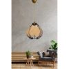 Elegant Cream Chandelier, 30 cm Height, 25 cm Width, E27 Socket Max 40W, Plastic Body with Cotton Cap, Adjustable Cable Height 70 cm | Perfect for Modern Decor