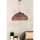 Opviq, 687HMY1168, Handmade Rustic Chandelier, 36 cm Diameter, 65 cm Height, E27 Socket, Antiquation Color, Wooden Cap | Perfect for Scandinavian & Country Decor