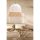 Elegant Bohemian Chandelier, White Plastic Body, 30 cm Diameter, 80 cm Height | E27 Socket, Max 40W | Perfect for Country & Modern Decor