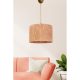 Elegant Beige Chandelier, 20 cm Height, 30 cm Width, E27 Socket, Max 40W | Stylish Plastic Body & Cotton Cap | Perfect for Modern Home Décor