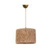 Mink Color Chandelier, 20 cm Height, 30 cm Width, E27 Socket, Max 40W, Plastic Body & Cotton Cap, Adjustable Cable (60 cm) | Elegant Lighting for Any Room