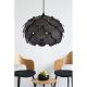 Elegant Black Chandelier, MDF Body, 27 cm Cap Length, 40 cm Diameter | Adjustable Cable, 67 cm Total Height | E27 Socket, Max 40W, Modern Lighting