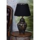 Elegant Metal Table Lamp, Gold & Black, 20 cm Width, 54 cm Height, E27 Socket Max 40W | Stylish Lighting for Modern Home Decor & Offices