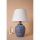 Elegant Ceramic Table Lamp, Blue & White, 30 cm Width x 45 cm Height | E27 Socket, Max 40W | Stylish Lighting for Home & Office Décor