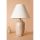 Elegant Ceramic Table Lamp, White & Gold, 35 cm Width x 53 cm Height | E27 Socket, Max 40W | Stylish Lighting for Modern Home Decor