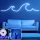 Opviq, 293KLY1229, Flexible Blue Neon LED Wall Lighting, 300 cm, IP67 Waterproof, DC 12V, 36W, Includes 350 cm Cord & Double-Sided Tape | Perfect for Home Decor & Parties