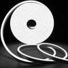Flexible White Neon LED Wall Lighting, 300 cm, IP67 Waterproof, DC 12V, 36W, 350 cm Cord, Includes Double-Sided Tape | Perfect for Home Decor & Ambiance