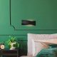Modern Black Wall Lamp, Metal Body, 31 x 10 x 11 cm | IP20, G9 Socket, Max 10W | Stylish Scandinavian Design for Home & Office Lighting