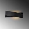 Modern Black Wall Lamp, Metal Body, 31 x 10 x 11 cm | IP20, G9 Socket, Max 10W | Stylish Scandinavian Design for Home & Office Lighting