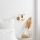 Modern Wall Lamp with Metal Body & Glass Cap, Antique Finish, 15 x 28 x 23 cm | E14 Socket, Max 40W, Double Insulated, IP20 | Perfect for Glam & Scandinavian Decor