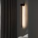 Modern Black Wall Lamp, 61 x 10 x 6 cm, Metal Body, 1 x 11W LED, 3000K, 1100 Lm | Stylish Scandinavian Design for Home & Office
